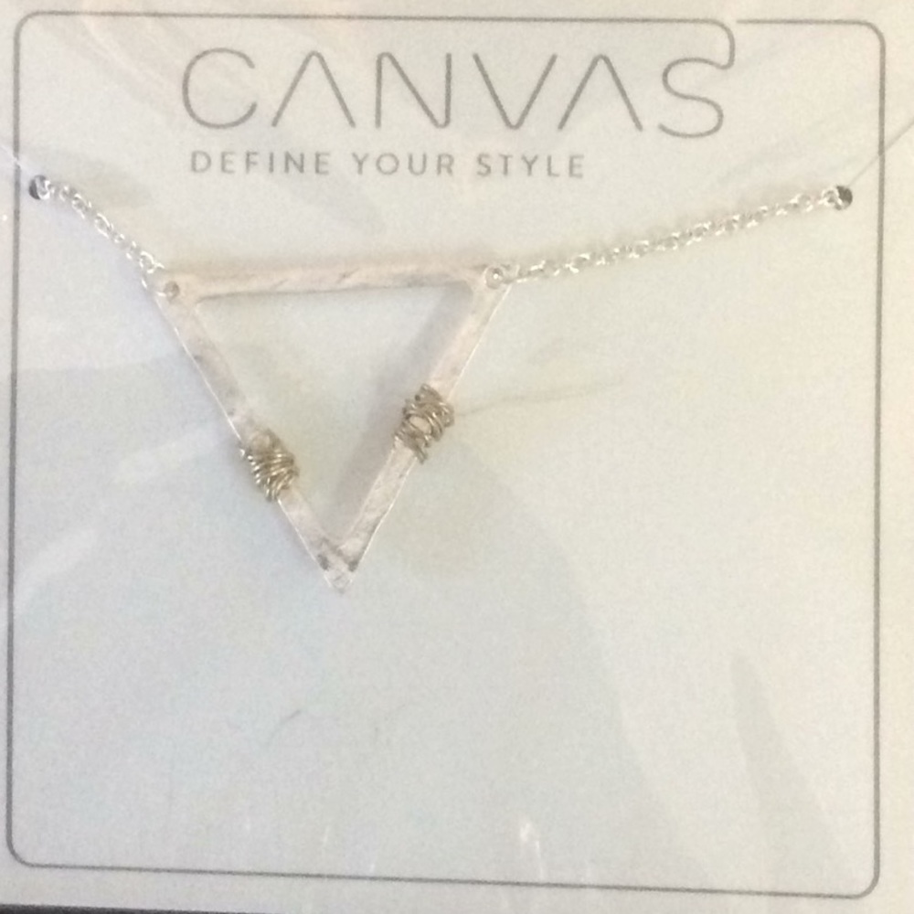 Canvas Jewelry Trinity Triangle Trend Neck…